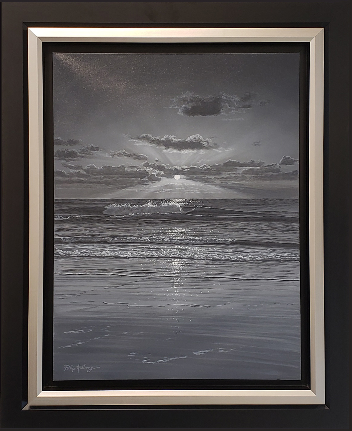 Phillip Anthony Untitled (Sunrise) (Original) (Framed)